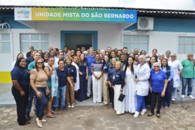 “SANTÉ SAINT-LOUIS”! PREFEITO EDUARDO BRAIDE: entrega primeira etapa da Unidade Mista do São Bernardo