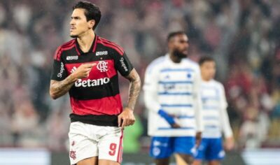 No duelo de campeões estaduais deu Flamengo sobre o Cruzeiro nesta quarta-feira pela Série A do Brasileirão