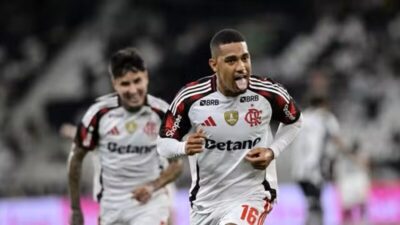 Flamengo vence clássico contra o Botafogo e sobe na tabela do Brasileirão