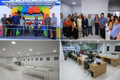 Fred Campos entrega novo prédio da SEMRURB em Paço do Lumiar