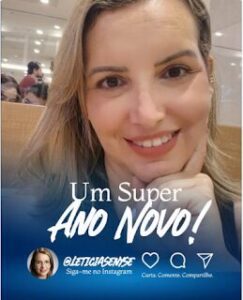 Dra. Letícia Senyse destaca gratidão, esperança e compromisso social na virada do ano