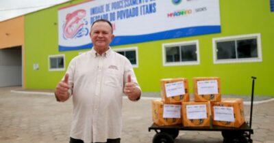 GOVERNO DO ESTADO INAUGURA FÁBRICA DE BENEFICIAMENTO DE PESCADOS NO MUNICÍPIO DE MATINHA