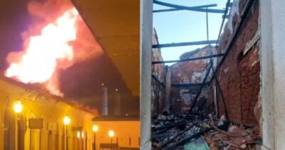 Incêndio em casarões atinge lojas no Centro de São Luís