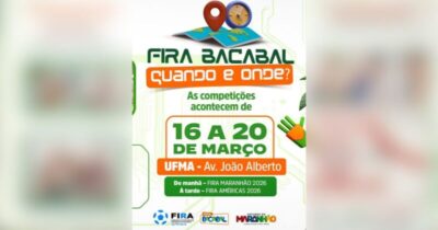 Bacabal vai sediar competição estadual e internacional de robótica