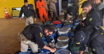 PRF realiza maior apreensão de drogas no Maranhão