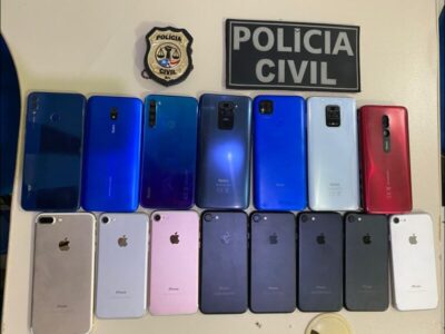 Polícia intima moradores para devolução de celulares roubados em São Luís