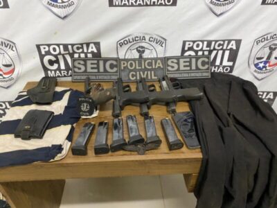 Assaltante de banco morre em confronto com a polícia civil em Vitória do Mearim