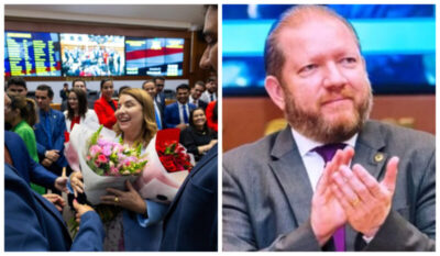 Ministro vota a favor de Iracema, que faz 9 a 0 contra Othelino no STF