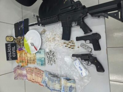 POLÍCIA CIVIL PRENDE DOIS INDIVÍDUOS DE ALTA PERICULOSIDADE EM TIMON