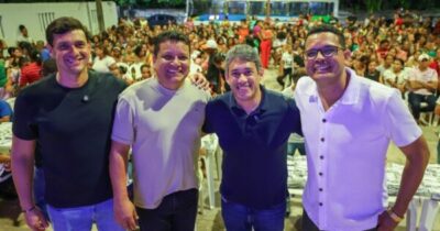 Deputado Osmar Filho realiza nova entrega de óculos do programa…