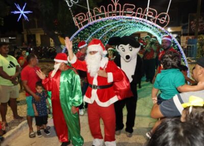 Gestão André da RalpNet realiza maior e mais bonita programação Natalina de toda a história de Pinheiro