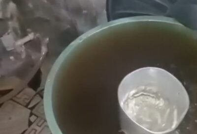 Moradores do Quilombo Liberdade sofrem com a falta de abastecimento e a péssima qualidade da água que chega às torneiras