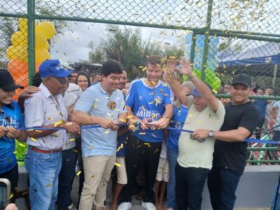 Em apenas um ano de gestão, prefeito Milton Gonçalo transforma Santa Rita e entrega o Complexo Esportivo 5 Estrelas em parceria com o ministro André Fufuca