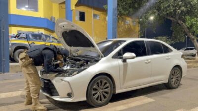 PRF recupera veículos roubados e furtados durante fiscalização na BR-135, em São Luís