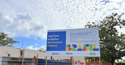 Prefeitura de Matões segue com obras e reforma do Mercado Público avança