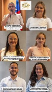 PREFEITO JAILSON FAUSTO EMPOSSA NOVOS SECRETÁRIOS E DIRETORES DA SAÚDE