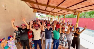 Dudu Diniz participa de encontros em comunidades de São José de Ribamar