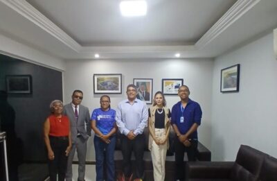Representantes do CRP-MA visitam gabinete da Presidência da Câmara em inspeção sobre atuação de plano de saúde em Timon