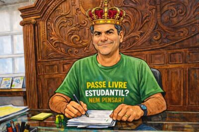 Caiu a máscara: Braide é contra o Passe Livre Estudantil