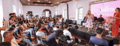 Iracema Vale participa da aula inaugural do Projeto Fundação Digital
