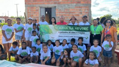 SEMMA encerra Semana Municipal da Árvore com ação de reflorestamento na comunidade Planalto Bela Vista