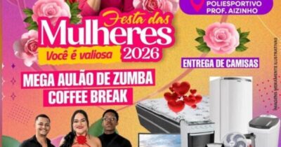 Prefeitura de Porto Rico promove Festa das Mulheres 2026, com a…