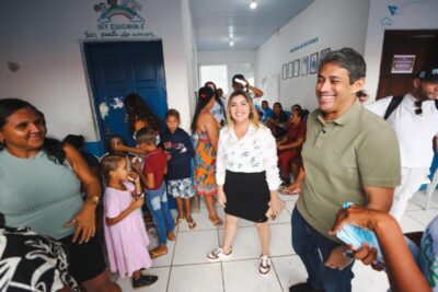 Osmar Filho leva atendimentos de saúde e entrega de óculos gratuitos à Raposa