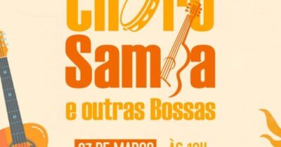 Projeto Choro, Samba e Outras Bossas chega à 22ª edição nesta…