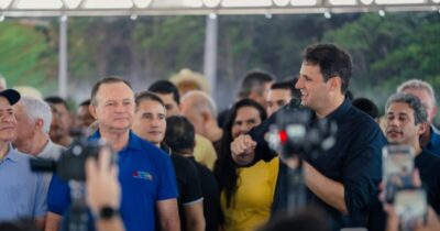 Orleans Brandão destaca a grandiosidade da Avenida Metropolitana durante entrega da segunda etapa da via neste sábado