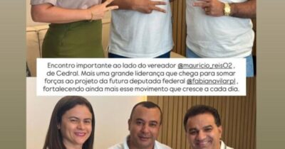 Vereador Maurício Reis se reúne com Josimar Maranhãozinho e…