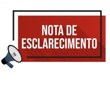 NOTA DE ESCLARECIMENTO