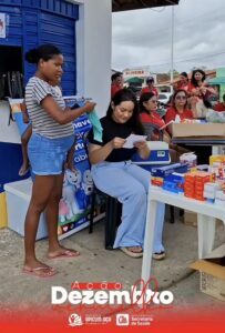 Prefeitura de Apicum-Açu realiza Ação Dezembro Vermelho no Cais Tabatinga