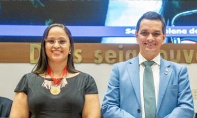 Assembleia concede Medalha do Mérito Legislativo ‘Terezinha Rego’ a Professora Daniely Gaspar
