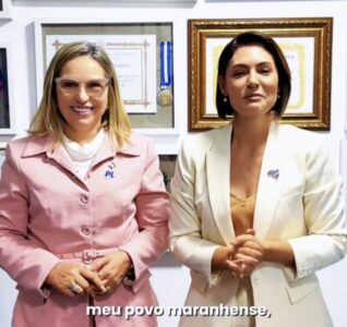 VÍDEO: Michelle Bolsonaro lança vereadora de São Luís como pré-candidata a deputada federal pelo PL