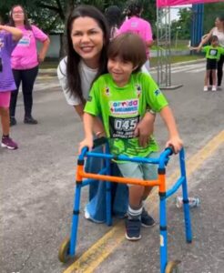 Solange Almeida reforça atuação e apoia corrida inclusiva em Santa Inês