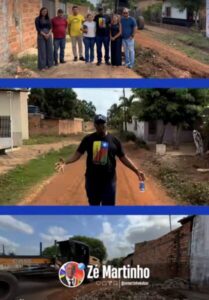 Cantanhede: Prefeito Zé Martinho, o Kabão, inicia obra histórica de bloquetamento na Travessa da Borboleta