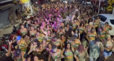 Bloco União do Lago reúne grande público nas ruas de Lago dos Rodrigues