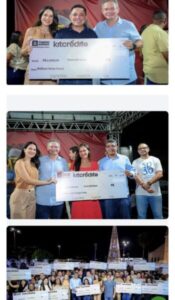 Prefeito Rafael Brito e secretária Alynne Macedo realizam entrega dos recursos do Programa Kit Crédito