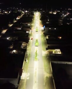 Mirinzal investe em iluminação em LED e valoriza infraestrutura urbana