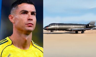 Jatinho de Cristiano Ronaldo sai da Arábia Saudita após início de guerra no Oriente Médio