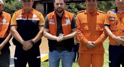 Prefeito Deibson Balé acompanha vistoria preventiva no Rio Mearim em Trizidela do Vale