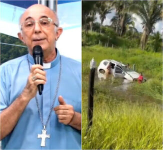 Bispo de Coroatá Dom Sebastião Bandeira sofre grave acidente