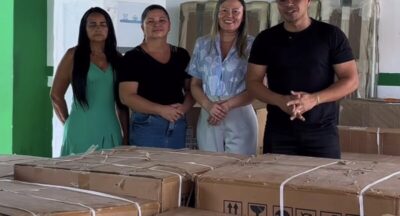 Prefeito Abnadar Portela acompanha entrega de melhorias na Unidade Escolar Inocêncio Simões