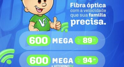 Vitorino Net oferece os melhores planos de internet da região com qualidade e preço justo