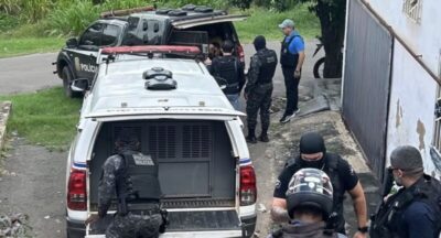 Cinco pessoas são presas durante operação policial em Pedreiras; armas são apreendidas