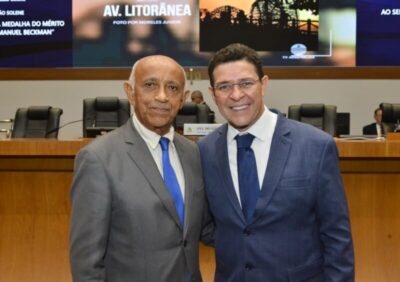 Edilson Baldez prestigia homenagem a presidente da Caema na Assembleia
