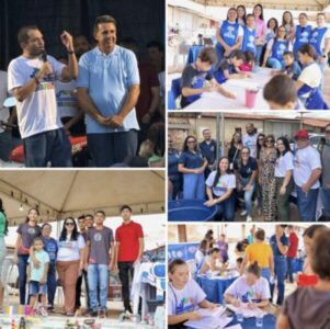 Prefeitura de Tuntum realiza ação social no povoado Ipu-Iru com diversos serviços