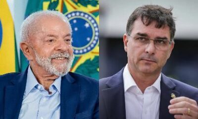 Lula venceria Flávio Bolsonaro por 15 pontos no 2° turno, diz Datafolha