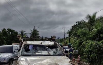 Acidente com equipe da Equatorial é registrado na Serra do Jequiri