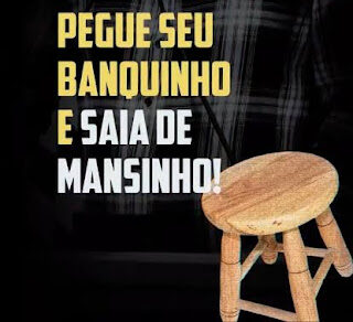 ELEIÇÕES 2026: Pegue seu banquinho e saia de mansinho…